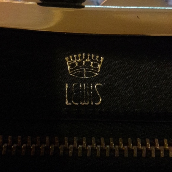 VINTAGE LEWIS BLACK BAG - Picture 4 of 4